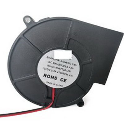 IP42 12V 3.6W DC 원심형 송풍기 팬 공기 환기 전기적 냉각 시스템