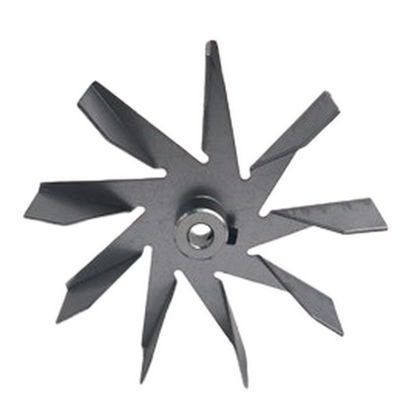 114mm 지름 화전 팬 9 블레이드 펠릿 스토브에 대한 가연 장