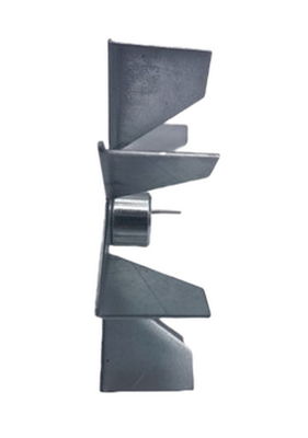 114mm 지름 화전 팬 9 블레이드 펠릿 스토브에 대한 가연 장